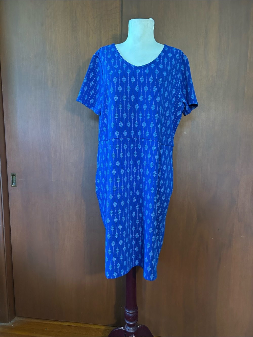 Duluth Trading royal blue dress